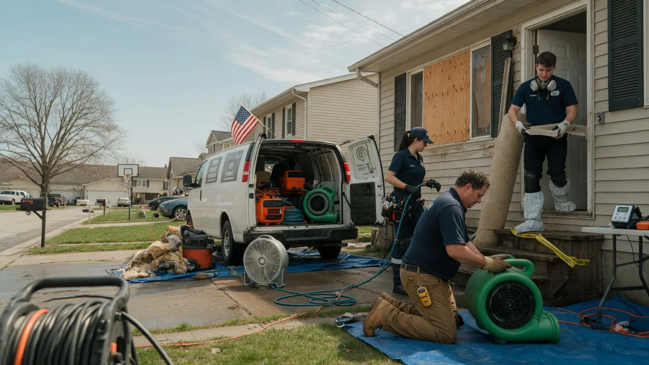 Water Damage Restoration in Crossville, IL near me